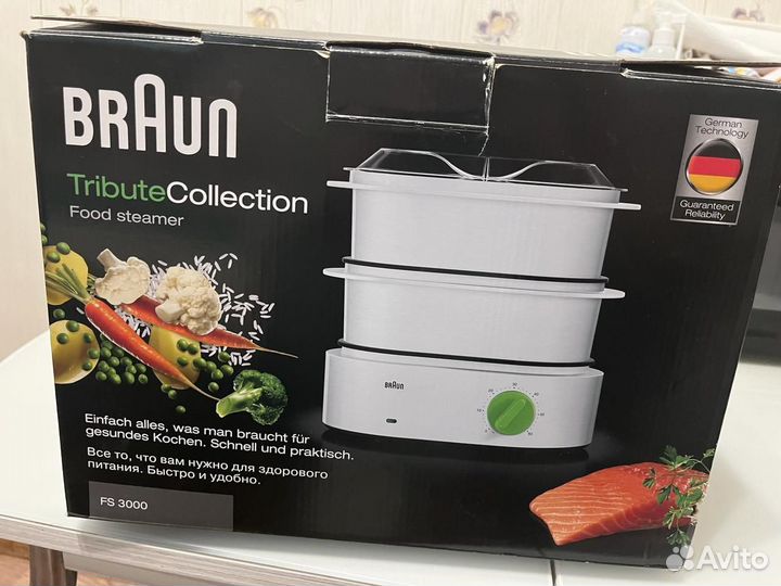 Пароварка Braun FS 3000