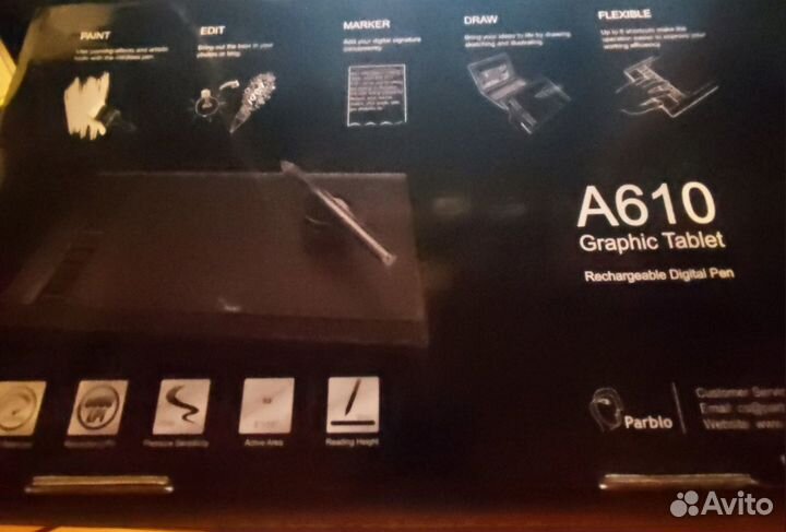 Графический планшет parblo A610