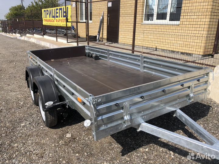 2-осный прицеп Мзса 3,5 х 1,5 х 0,3 м