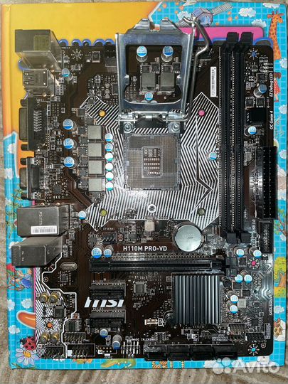 Материнская плата MSI H110M PRO-VD