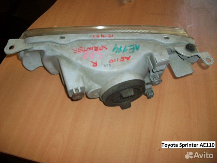 Фара на Toyota Sprinter (Тойота Спринтер) AE110