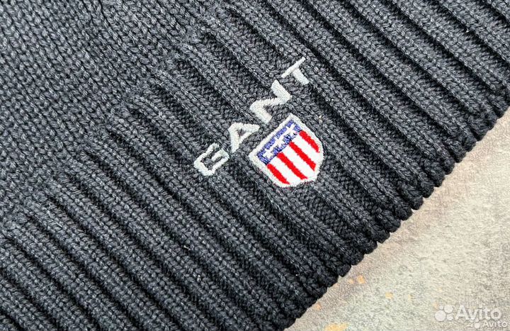 Шапка Gant черная