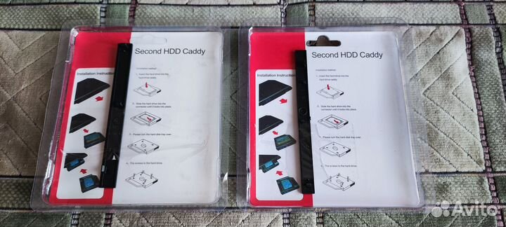 Адаптер (Optibay) для установки HDD/SSD в ноутбук