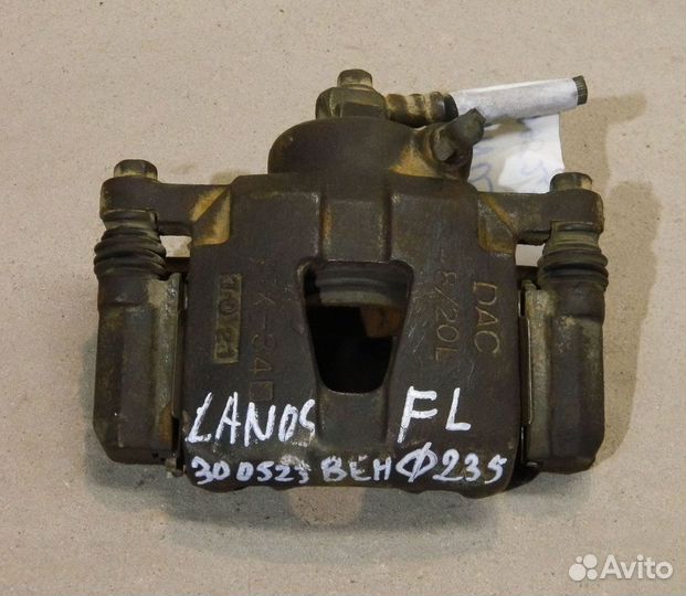 Суппорт передний левый Chevrolet Lanos / Sens