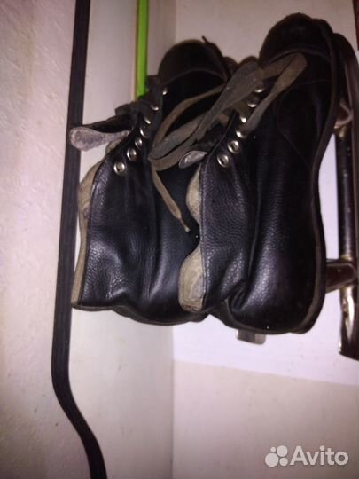 Коньки прогулочные, дутыши советских времён