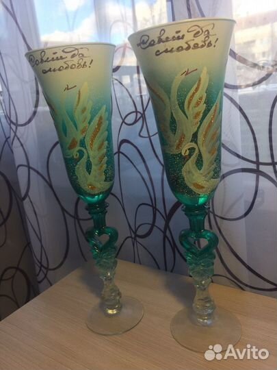 Свадебные бокалы