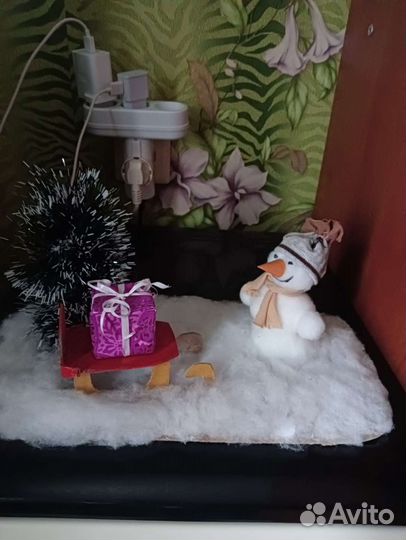 Поделка новогодняя