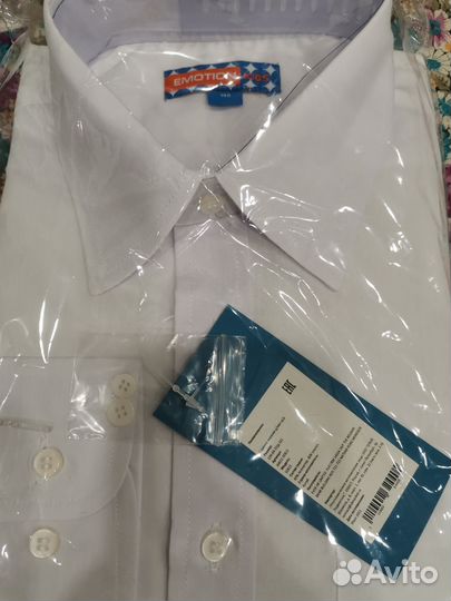 Рубашка для мальчика 140