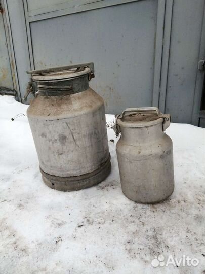 Фляга алюминиевая 40 л 20 л