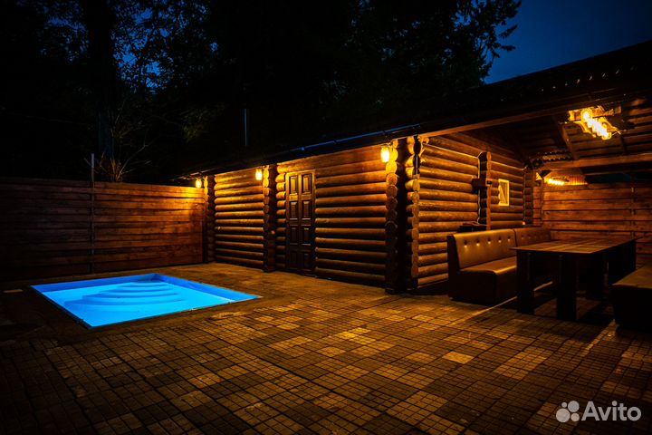 Русская баня на дровах в Ростове-на-Дону