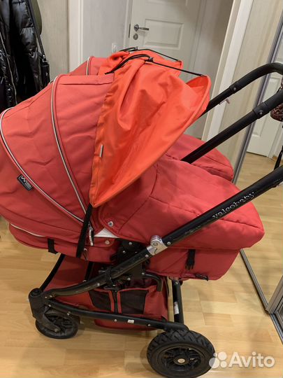 Коляска для двойни