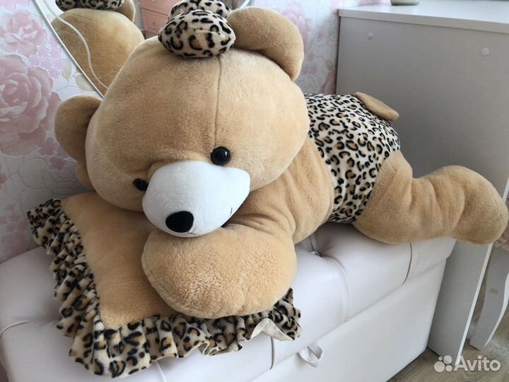 Большая мягкая игрушка мишка