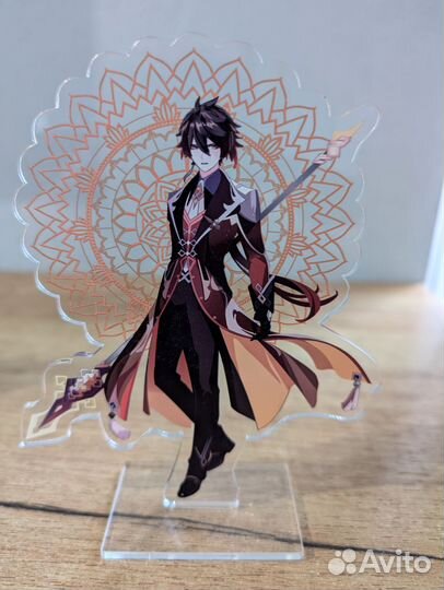 3D фигурки геншин импакт Genshin Impact 4шт