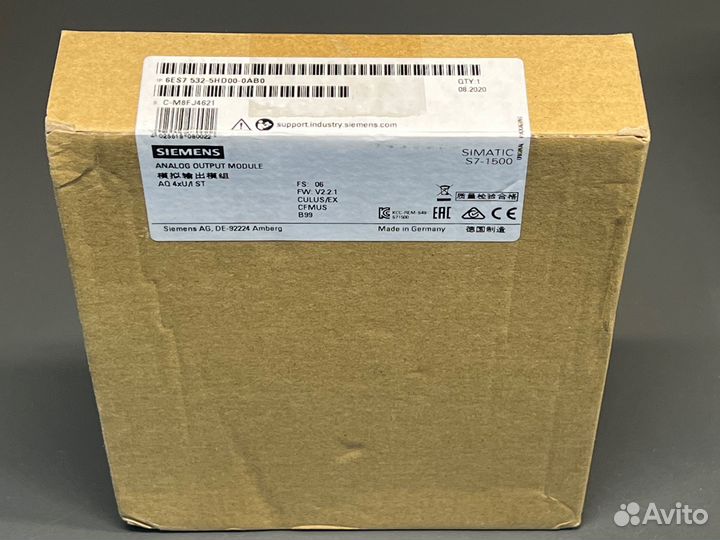 Siemens 6ES7 532-5HD00-0AB0 новый, 2020 г.в. 1 шт