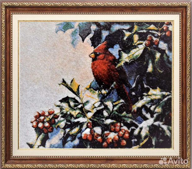 Подушки, картины с вышивкой