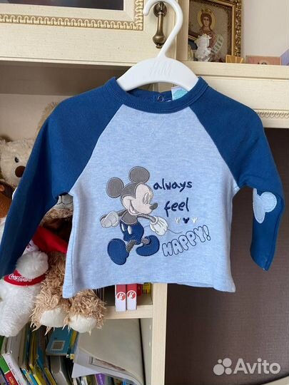 Кофточка на мальчика 68