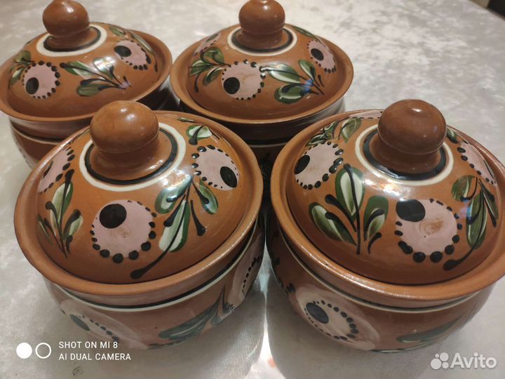 Горшочки для запекания керамика