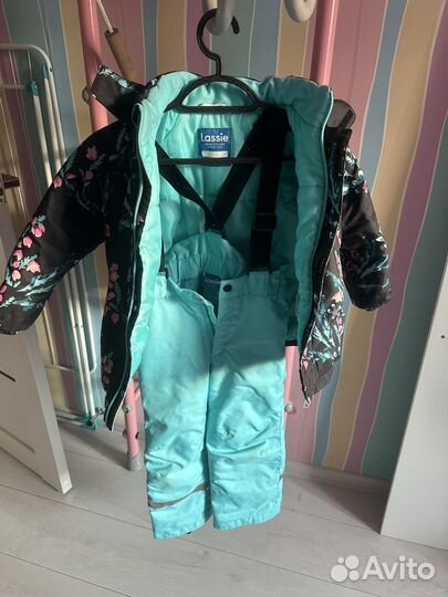 Зимний костюм для девочки 110