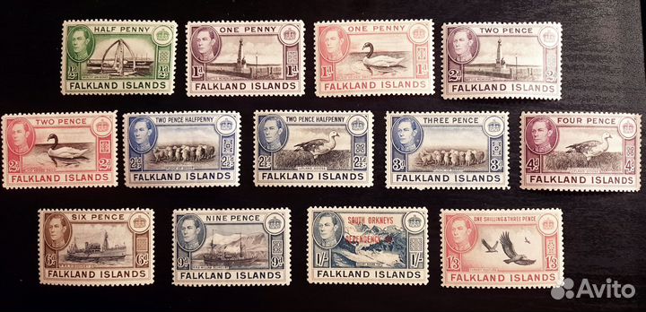 Британские Английские колонии Фиджи, Ниуэ, Тонга