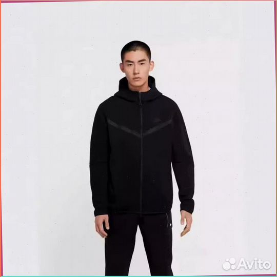 Zip худи Tech Fleece nike (все размеры s - xxl)