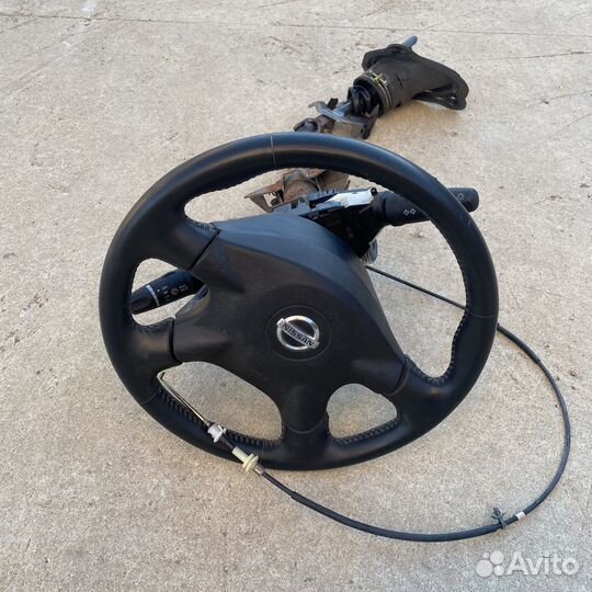 Руль с подушкой в сборе Nissan Primera 2003