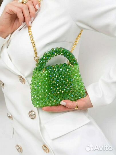 Сумка женская из бусин