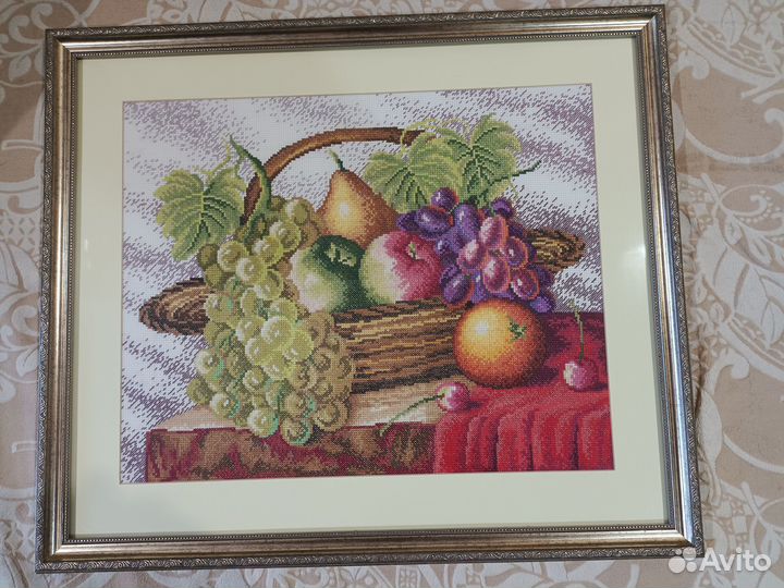 Картина вышитая крестом