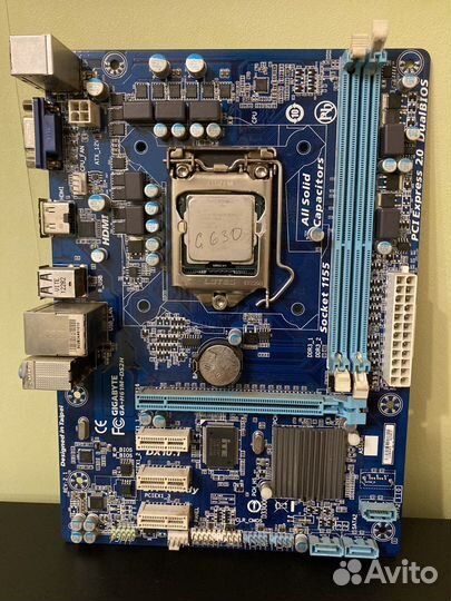 Материнская плата Gigabyte 1155