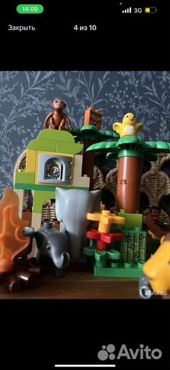 Lego duplo лего дупло джунгли around the world