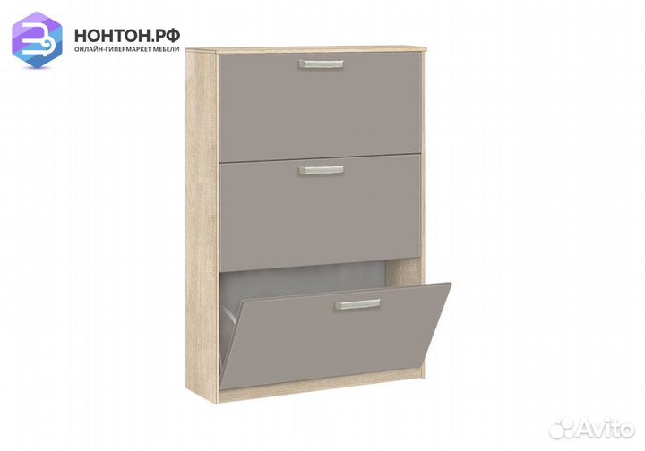 Обувница Сонома 3.08 дуб сонома / капучино