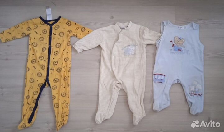 Вещи пакетом на мальчика от 0 до 1 года