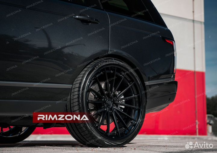 Кованые диски R21 на Range Rover Sport