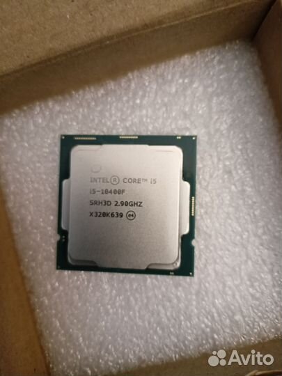 Новые процессоры Intel Core i5-10400F s1200