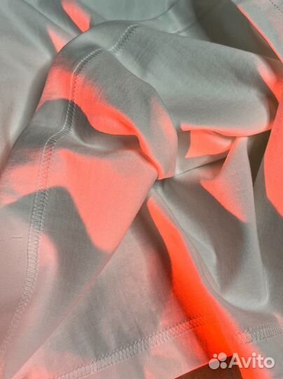 Футболка supreme Белая хлопковая L