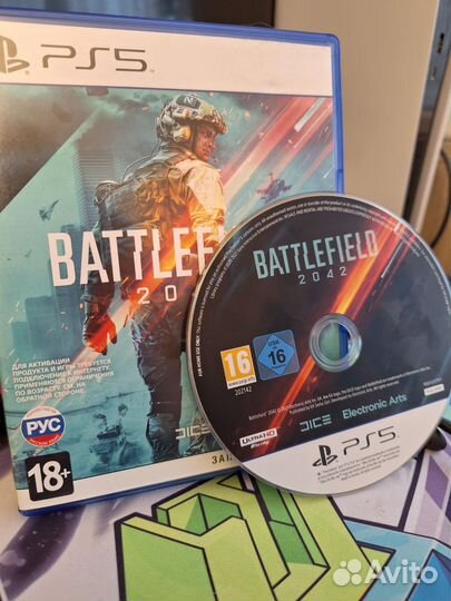 Battlefield 2042 ps5 диск