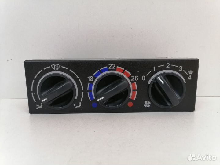 Блок управления отопителя салона ваз 2110-12 Евро