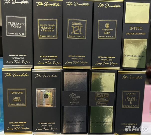 Селективная парфюмерия, духи, тестеры. ОАЭ