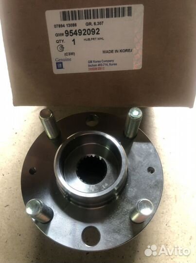 Ступица переднего колеса Aveo, Spark, Mokka