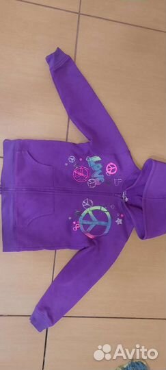 Пакетом одежда на девочку 110-116