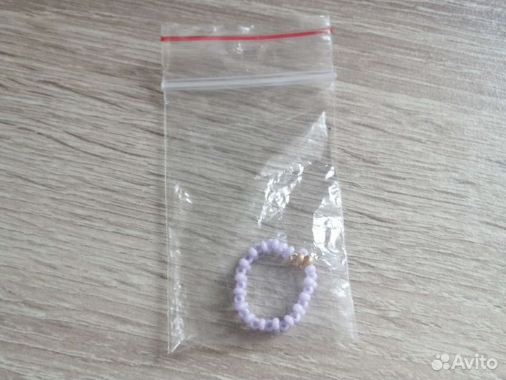 Колечко из бисера