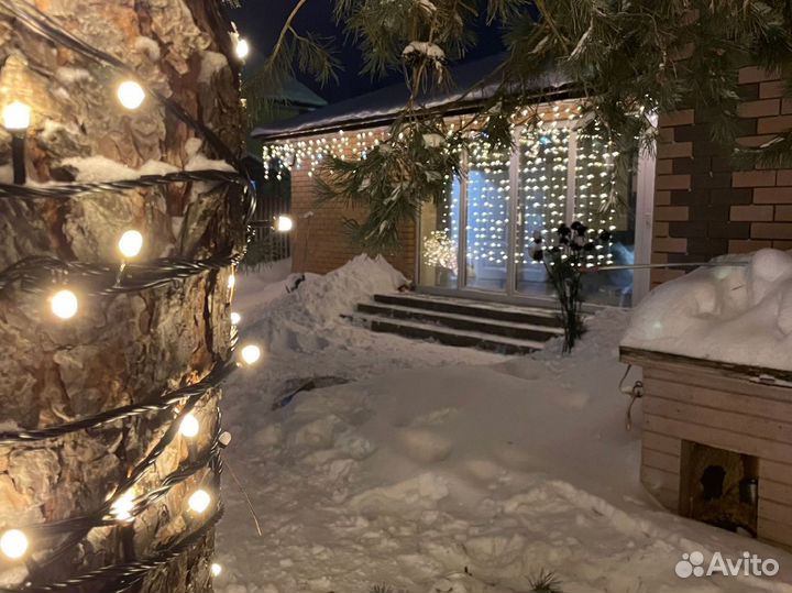 Новогоднее украшение фасадов