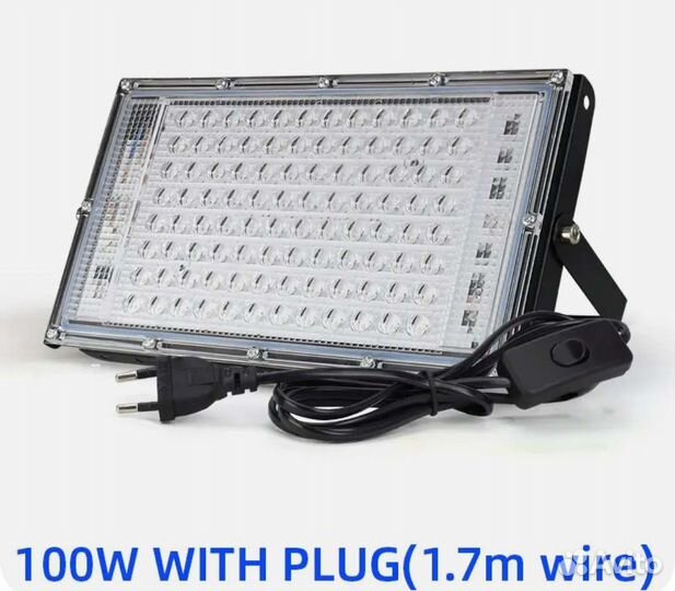 Ультрафиолетовый прожектор / лампа 100 вт