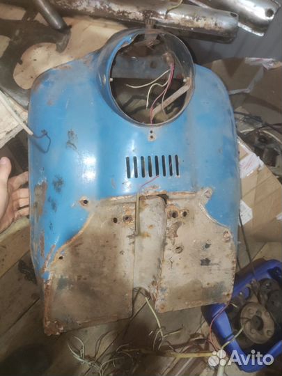 Облицовка мотороллера тулица турист муравей