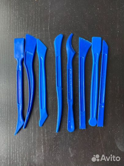 Набор пластиковых стеков для пластилина/лепки/плас