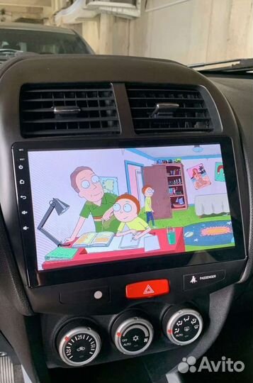 Магнитола 2 din Mitsubishi ASX, Peugeot