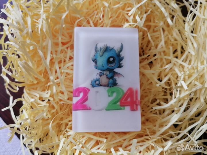 Мыло ручной работы Дракон