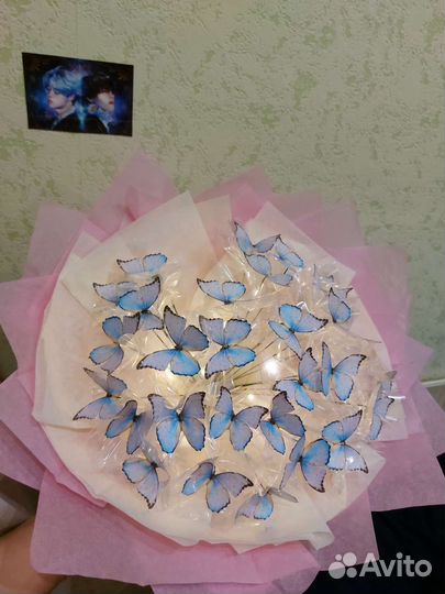 Букет из бабочек