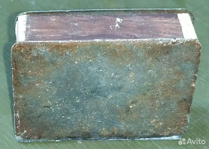 Спичечница солдата цинковая. Германия. Оригинал