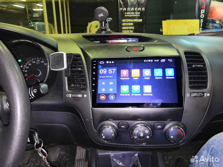 Магнитола Kia Cerato 3 Android IPS экран новая
