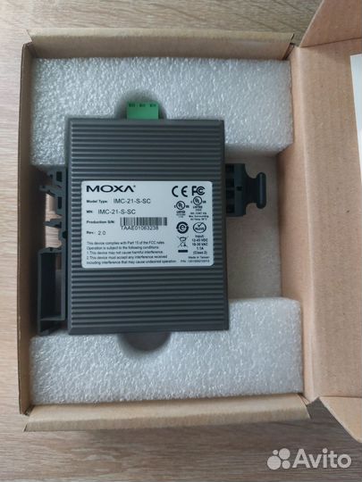 Медиаконвертер moxa IMC-21-S-SC